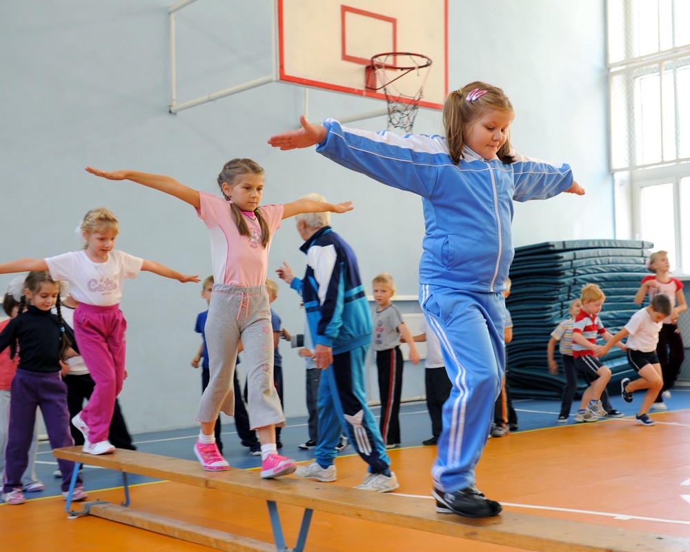 Спорт и физкультура в школе.